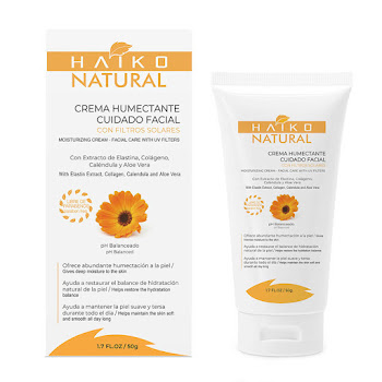 Crema Humectante Facial HAIKO NATURAL con Filtros Solares Caja x 50 ml  