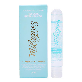 Tratamiento Capilar   Milagros Rescate Instantáneo x 30 ml  