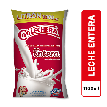 Leche Entera Coolechera x 1100 ml  