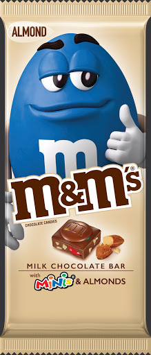 Tableta De Chocolate M&M'S Almendra x 113.4 gr