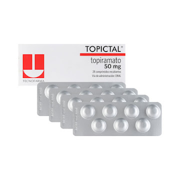Topictal 50Mg Comprimidos Caja x28Com. Tecnofarma Topiramato            