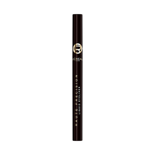 Delineador  Loréal París Plumón Haute Precision Tono Brown Leather 050 Tubo x  1 ml