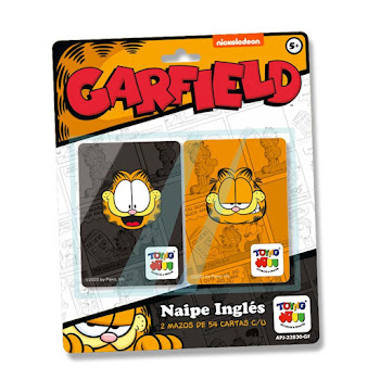 Juego De Mesa Toyng   Naipes Ingles Garfield x 1 und  