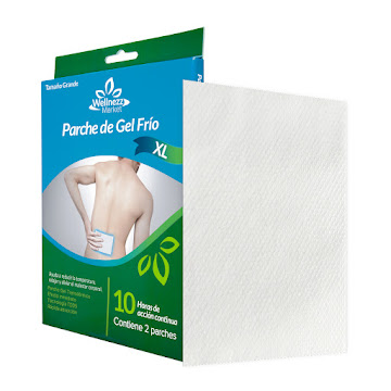Parche Wellnezz De Gel Frío Xl Caja x 2 und  