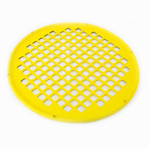 Ejercitador Mano Rejilla Yellow Large Lg  x 1 Está diseñado para fortalecer los dedos, muñeca y antebrazo de manera integral. Su tejido de red especial duplica el movimiento, permitiendo trabajar simultáneamente todos los músculos y tendones, ide