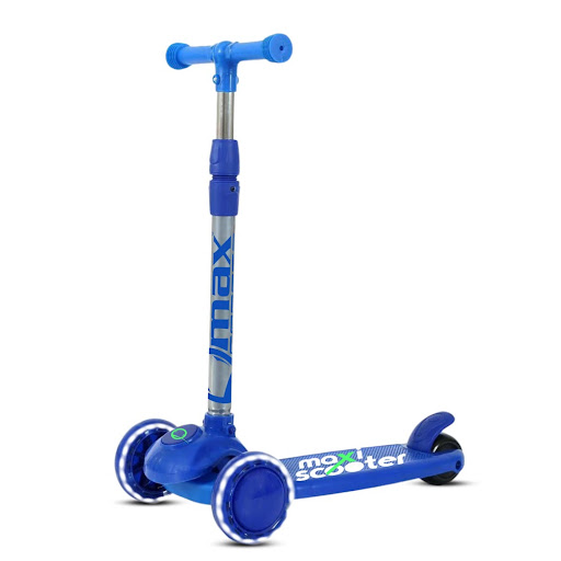 Monopatín Tri Scooter Qmax Para Niños Azul Qmax x 1 und
