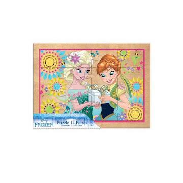 Solo Online Rompecabezas Frozen  12   Piezas  X 1 Unidad 