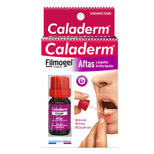Apósito Líquido Caladerm Filmogel Aftas y Heridas Bucales Frasco x 6 ml