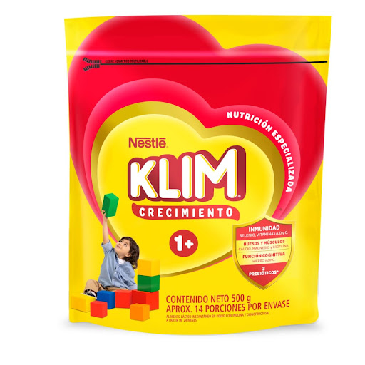 Alimento Lácteo Klim 1+ DHA Bolsa x 500 gr