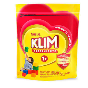 Alimento Lácteo Klim 1+ DHA Bolsa x 500 gr  