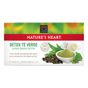 Té Verde Detox Natures Hearts x 34 gr  