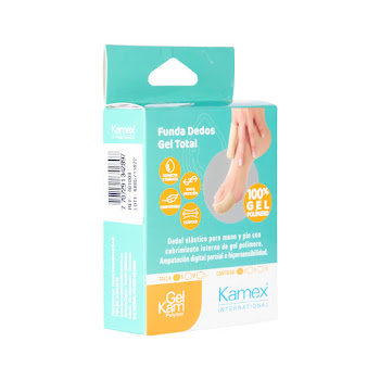 Funda Dedos Kamex Gel Total Talla S x 2 und  