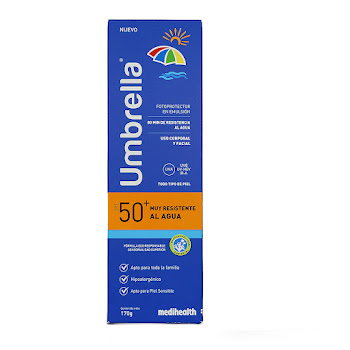 Protector Solar Umbrella Muy Resistente Al Agua 50 Tubo x 170 gr  