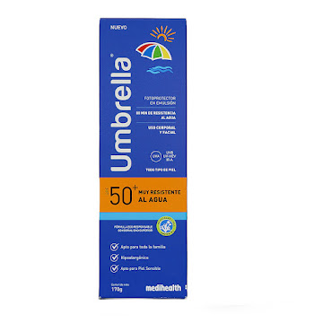 Protector Solar Umbrella Muy Resistente Al Agua 50 Tubo x 170 gr  