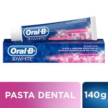 //CREMA DENTAL ORAL-B 3D WHITE BRILLIANT FRESH X140G  