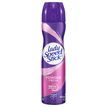 Desodorante Mujer Lady Speed Stick Powder Fresh Aerosol Frasco x 91 gr  