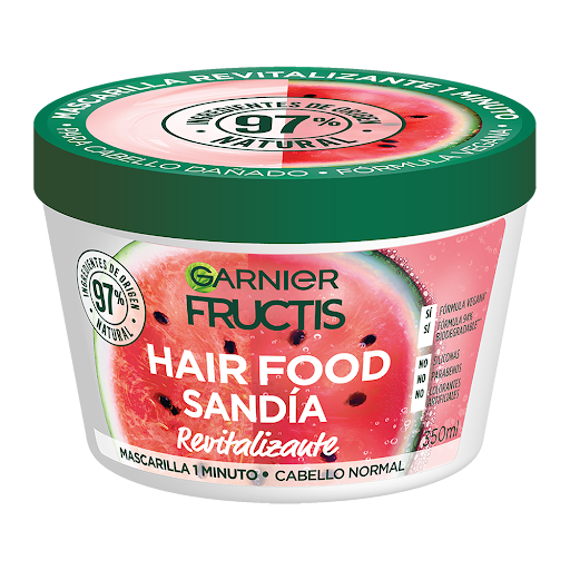 Tratamiento Fructis Hair Food Sandía x 350 ml