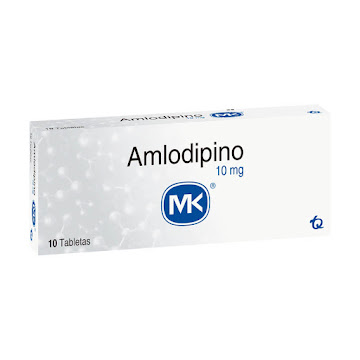 Amlodipino MK 10 mg Caja x 10 Tabletas undefined