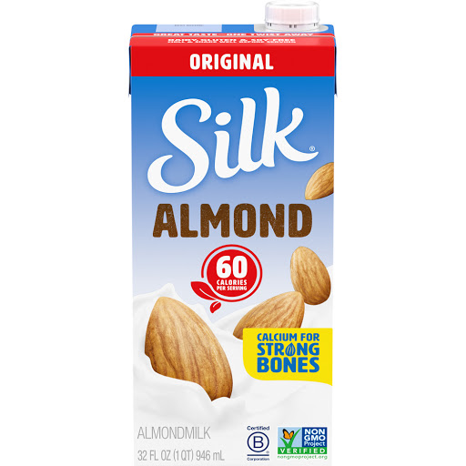 Leche De Almendra Silk Purealmond Almondmilk Original 50 caloría x 946 ml