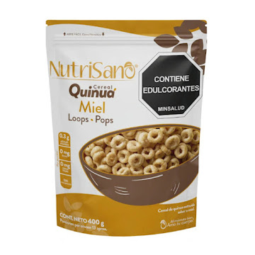 Cereal Nutrisano Quinua Loop Miel x 400 gr  