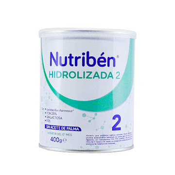 Fórmula Infantil Nutribén Hidrolizada Láctea 2 x 400 gr  