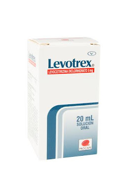 //Levotrex 5Mg Solución Oral Frasco x20Ml. Procaps Levocetirizina         