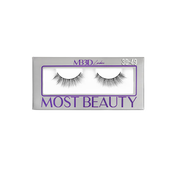 Pestañas Postizas Most Beauty Muy Natural #3d-49 x 1 und  