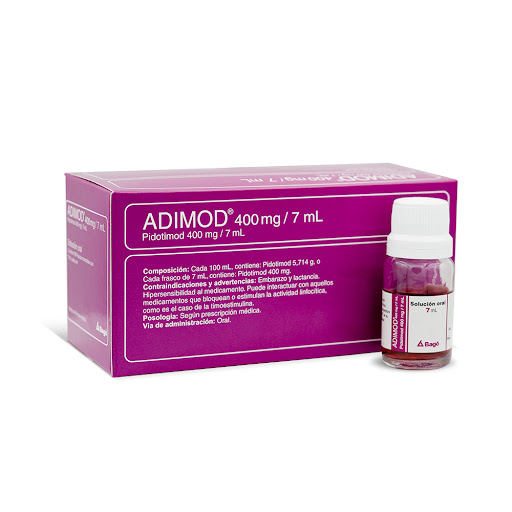 Adimod Pidotimod 400 mg Bagó Frasco x 7 ml