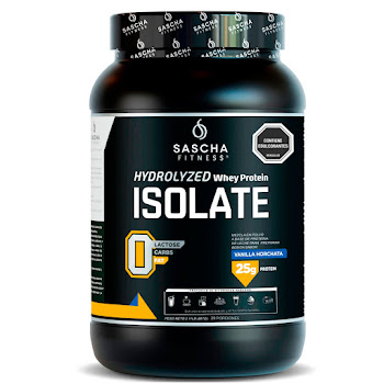 Proteína Isolate Sascha Fitness Vainilla Horchata x 25 gr  