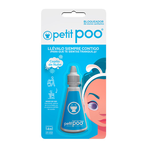 Eliminador De Olores Petit Poo Copito De Nube x 14 ml