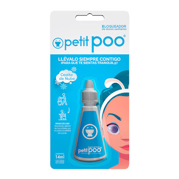 Eliminador De Olores Petit Poo Copito De Nube x 14 ml  