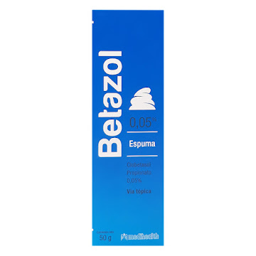 Betazol Clobetasol 0.05% Espuma Megabals Frasco x 50 gr  