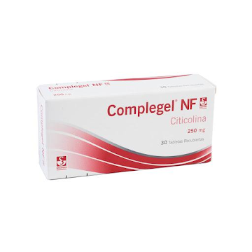 Complegel NF Citicolina 250 mg Siegfried Caja x 30 Tabletas  