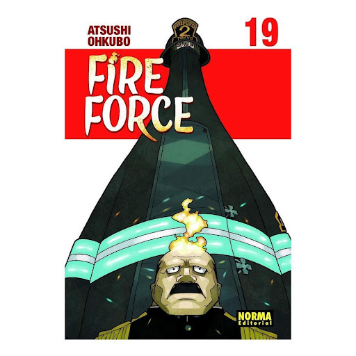 Fire Force No. 19 Editorial Norma Libro x 1.0 FIRE FORCE 19   COFRE DE REGALO CON LA PRIMERA EDICIÓN! El ataque de los innumerables infernales y los Caballeros del Humo Purpúreo han causado numerosas bajas mortales entre los miembros de los escua