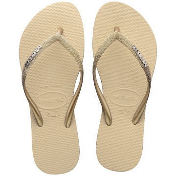 Sandalias Havaianas Slim   Sparkle Pink T35-36 x 1 par 