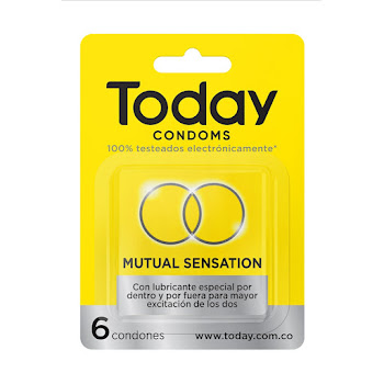 Condones Today Mutual Sensation X 6 unds​  
