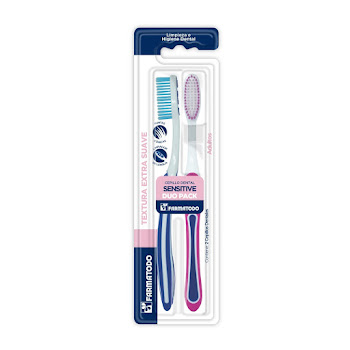 Cepillo Dental Farmatodo Sensitive x 2 und  