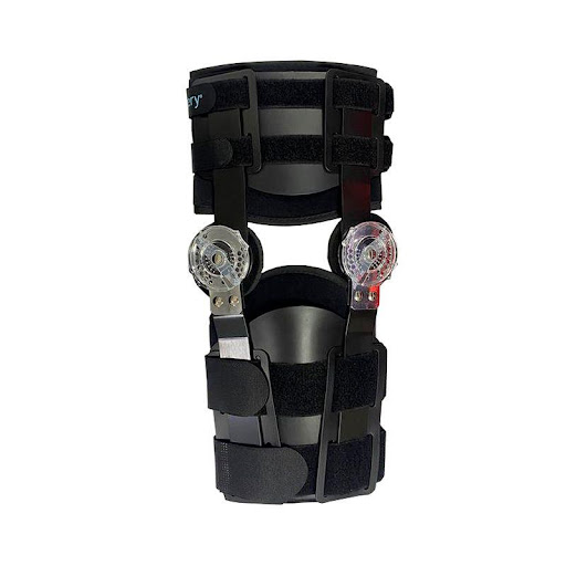 Brace Codo Recovery Multigrado Única Black Recovery Individual x 1 Brace con inmovilizador para codo multigrado ajustable en talla, liviano y removible