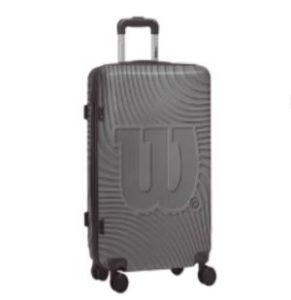 Maleta De Viaje Wilson Tokio 24" Gris Wilson Bolsa x 1 Modelo: Maleta de Viaje Tokio ĦViaja con elegancia y estilo con la Maleta de Viaje Wilson modelo Tokio!Prepárate para tus aventuras con esta sofisticada maleta que combina funcionalidad y diseño excep