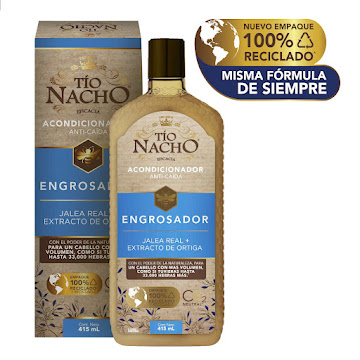 Acondicionador Capilar Tío Nacho Engrosador x 415 ml  