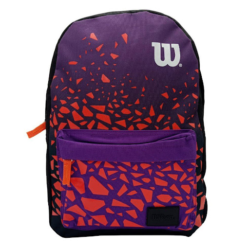 Morral Mochila Para Niñas Damas Sparkling Escolar Wilson Violeta Wilson BOLSA x 1 Espacio suficiente para todas tus cosas. Este morral resistente cuenta compartimiento principal amplio, bolsillo frontal con cierre para guardar esos pequeños objetos indispensables, correas acolchada