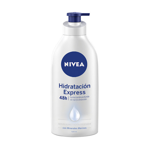 Crema NIVEA Corporal Hidratación Express Hydra IQ* x1000Ml            