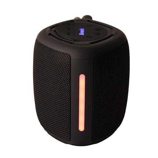 Parlante Inalambrico Portatil Con Sonido Potente UNIMARC Unidad x 1 Disfruta de tu música favorita en cualquier lugar con este práctico parlante portátil Bluetooth. Su diseño compacto y moderno incluye efectos de luz LED, creando un ambiente único en cada reunión. Con