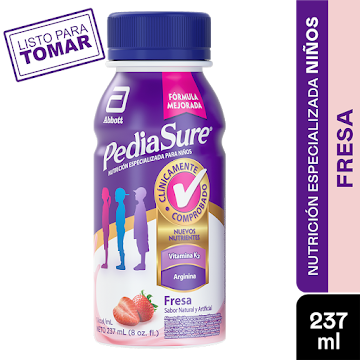 Pediasure Fresa Líquido   X237ml. 