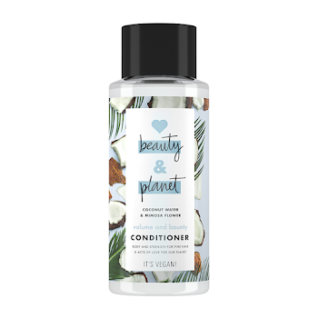 Acondicionador Love Beauty And Planet, Agua De Coco Y Flor De Mimosa x 400 ml  
