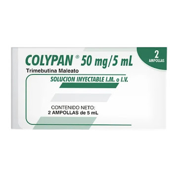 Colypan Trimebutina Maleato 50mg/5ml Farmacol Frasco x 2 Ampollas  