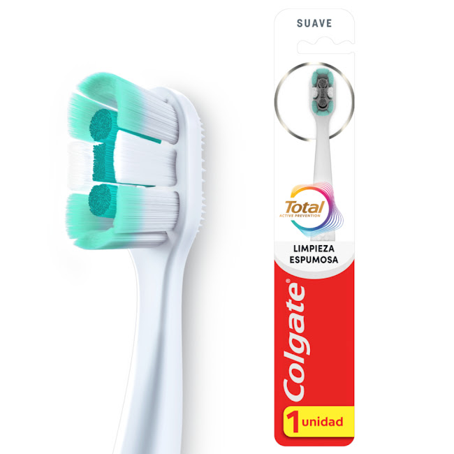 Cepillo de Dientes Colgate Total Prevención Activa Suave Blíster x 1 und  