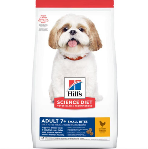 HILLS C MATURE SB 4.4 LB Hills Bolsa x 1 El alimento seco para perros Hill's� Science Diet� Adult 7+ Small Bites está formulado para necesidades específicas del envejecimiento. Proporciona nutrición fácil de digerir con una mezcla sinérgica 