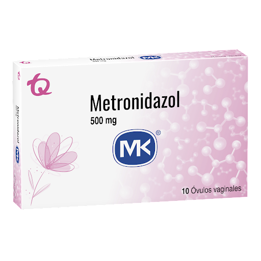 Metronidazol 500 mg MK Caja x 10 Óvulos