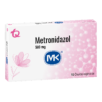 Metronidazol 500 mg MK Caja x 10 Óvulos  